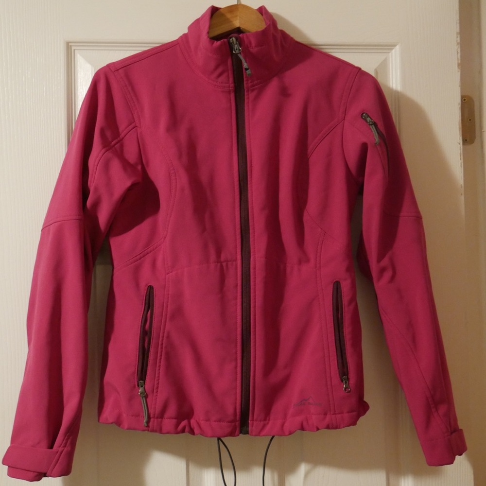 Pink Fleece Lined Eddie Bauer Jacket